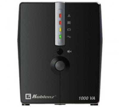 No-Break KOBLENZ 10017 USB/R - 1000 VA, 500 W, 1 h, Negro, Hogar y Oficina No-Break KOBLENZ 10017 USB/R - 1000 VA, 500 W, 1 h, Negro, Hogar y Oficina